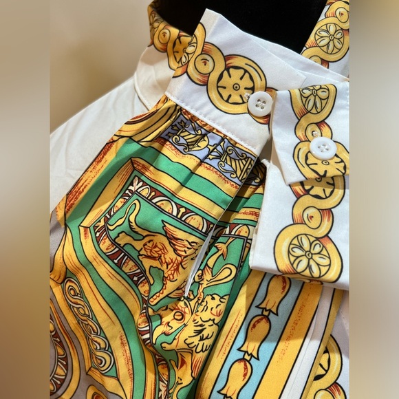 Unbranded Luxury Inspired Button Down Shirt Dress Large - Picture 10 of 11